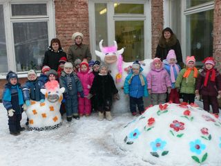 Зимняя сказка в детских садах (январь 2009)