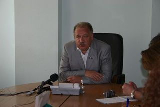 Пресс-конференция с Владимиром Перешеиным